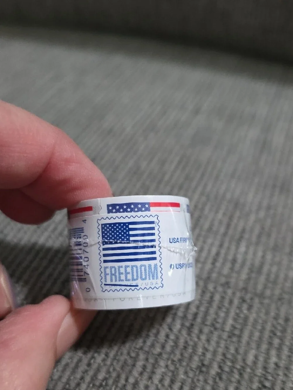 Freedom USA Flag Forever Stamps,  Roll Of 100, Official USPS, New, Sealed.